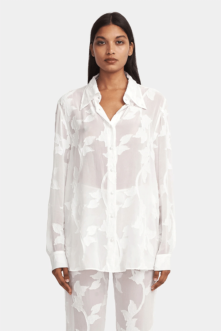 Apollo Shirt - White Lily