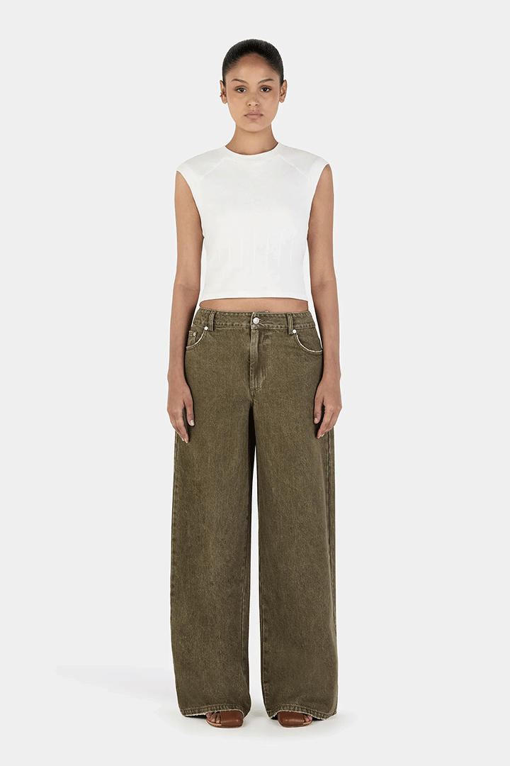 Paige Denim Jeans Khaki