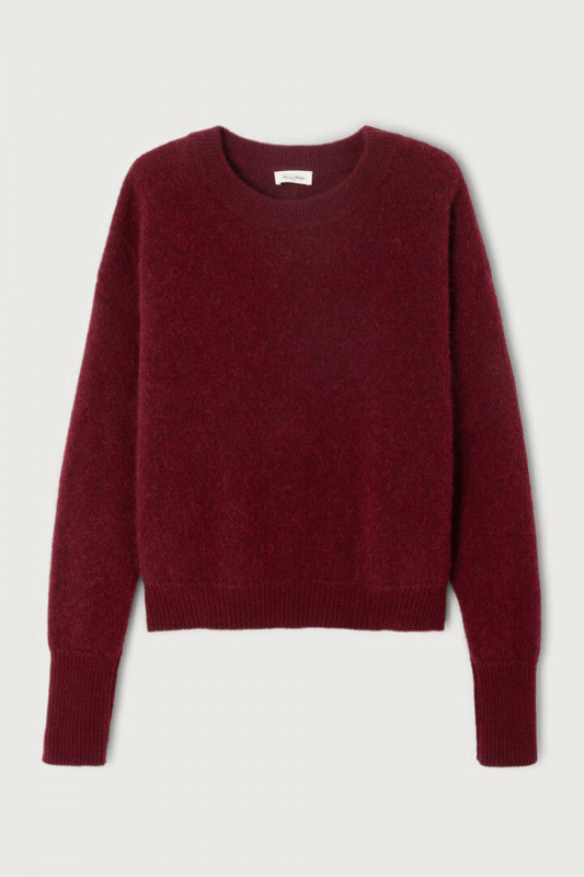 Women's Jumper Vitow Dark Red Melange