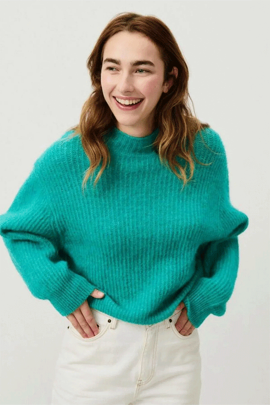 Womens Pullover East - Duck Blue