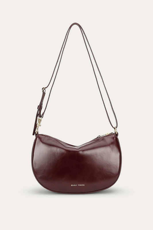 Mini Sling Bag Dark Cherry Gloss