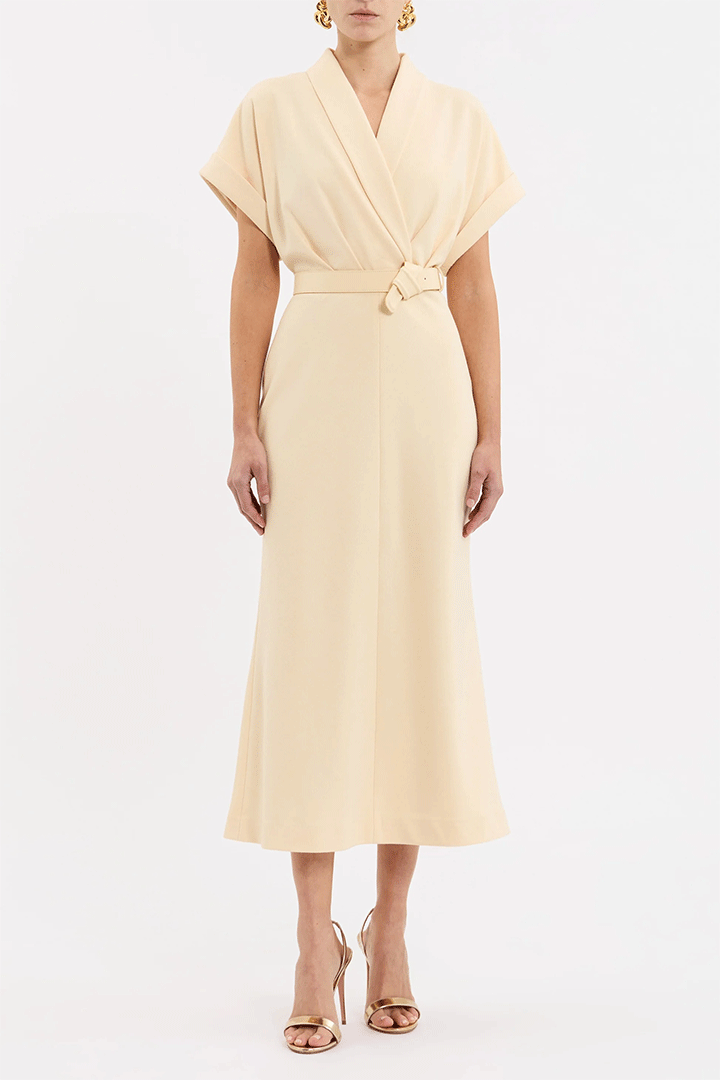 Rowan Midi Dress Butter