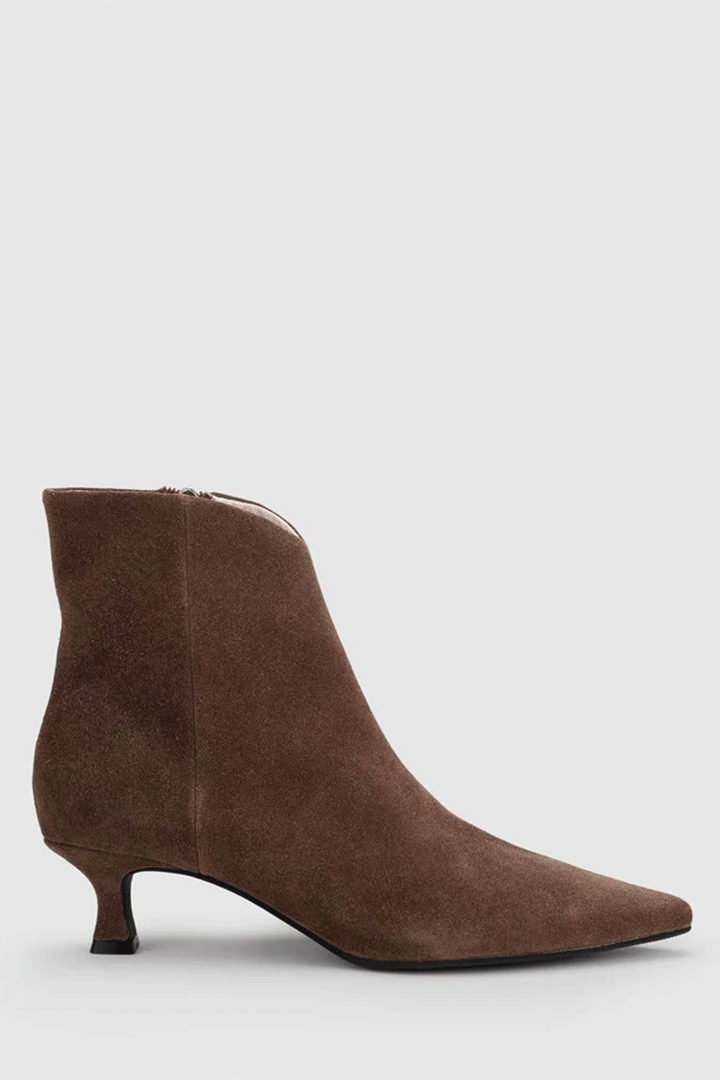 Obsidian Boot Cocoa Suede