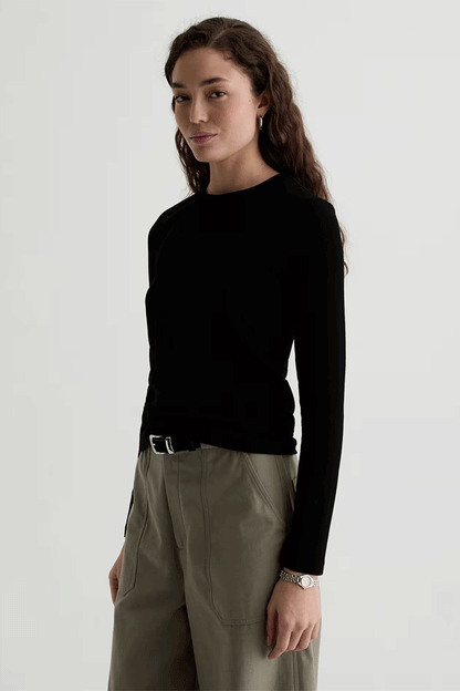 Julia Long Sleeve Super Black