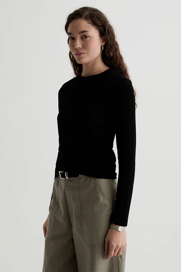 Julia Long Sleeve Super Black