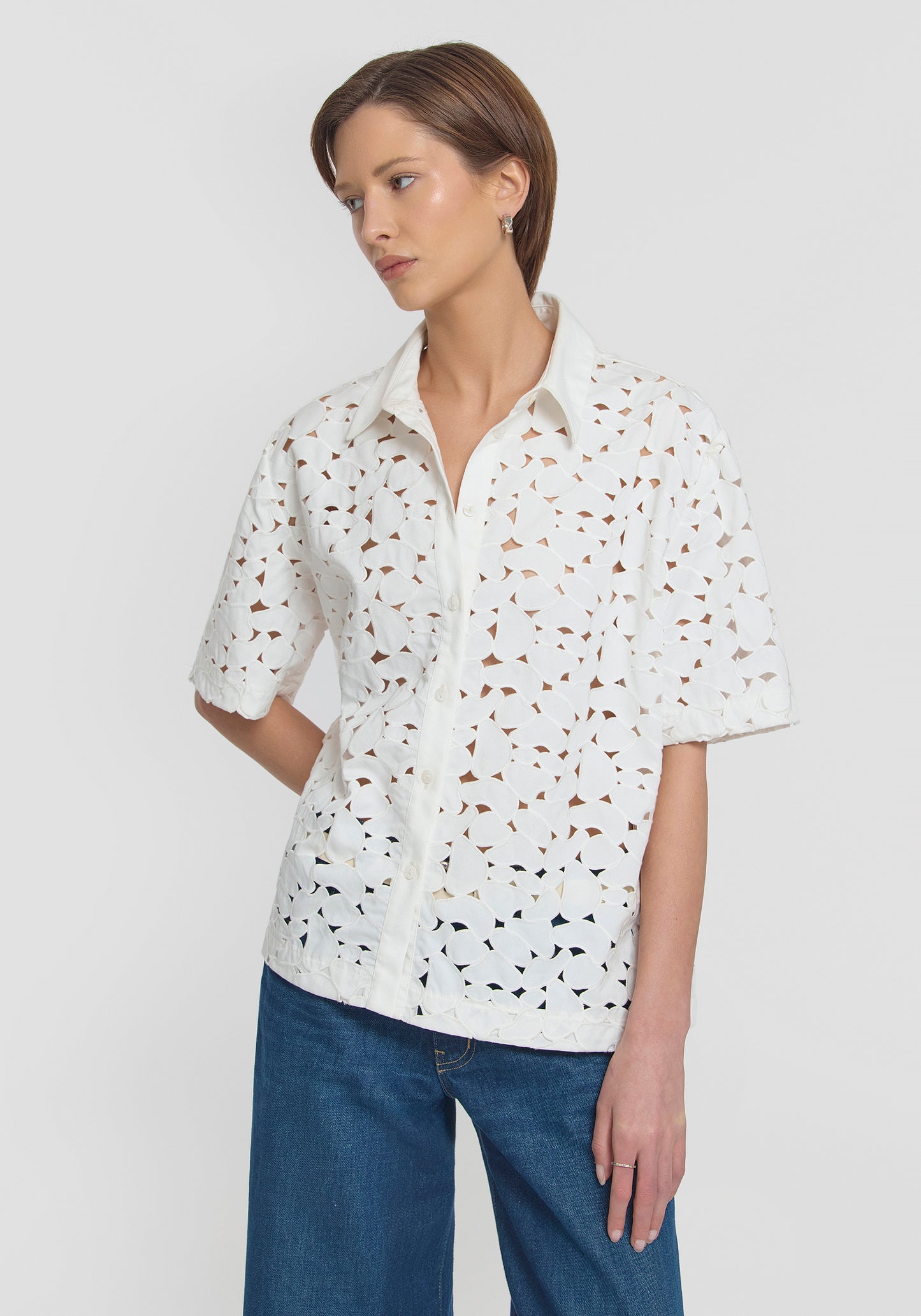 Rosella Shirt - Ivory