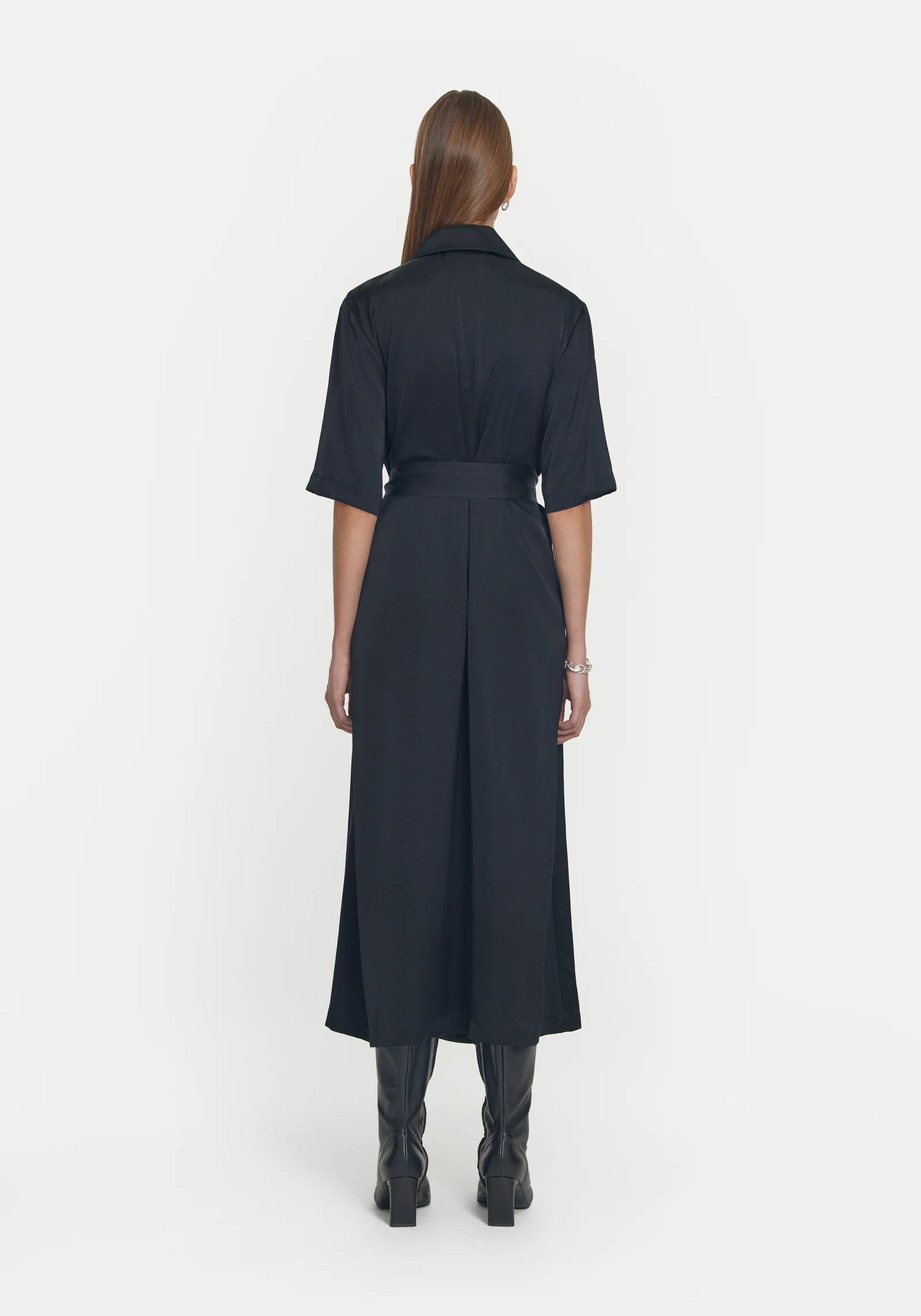 Juilliard Shirt Dress Black