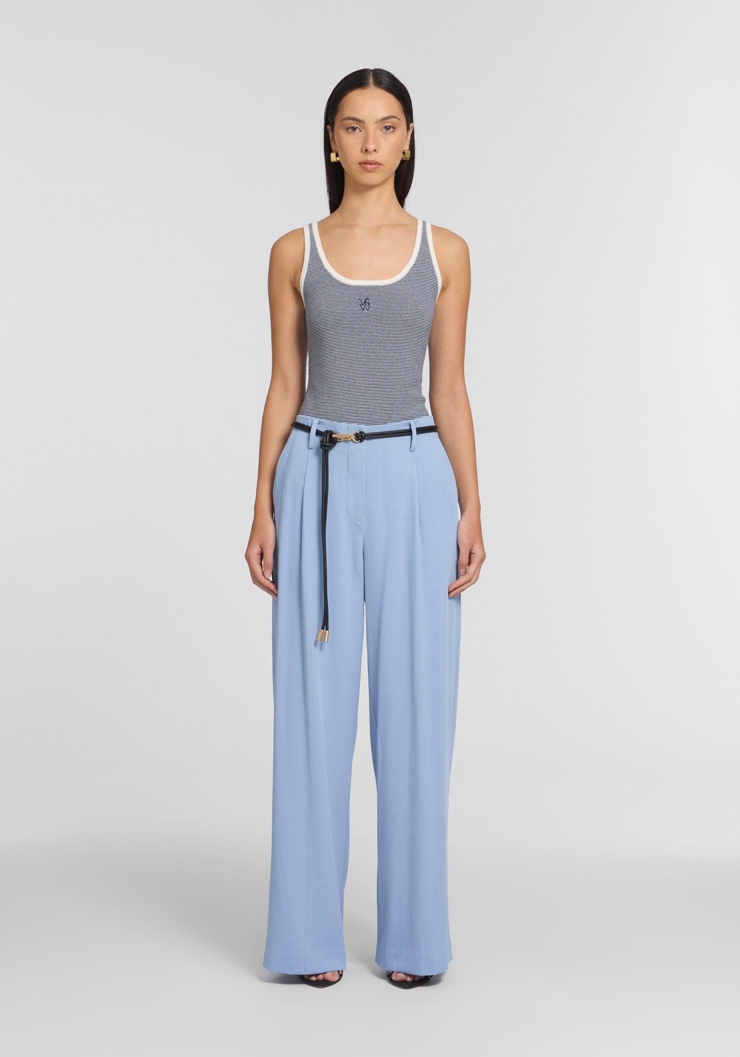 Chronicle Tank French Navy Stripe