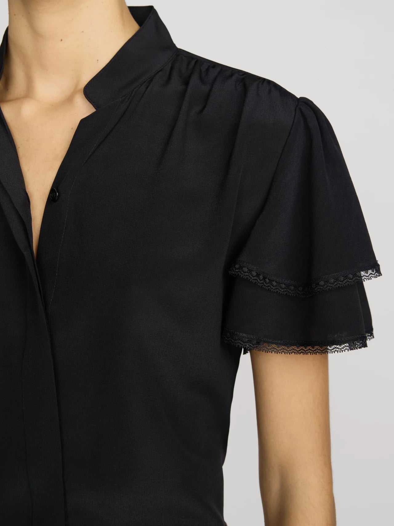 Silk Arcadia Top Black