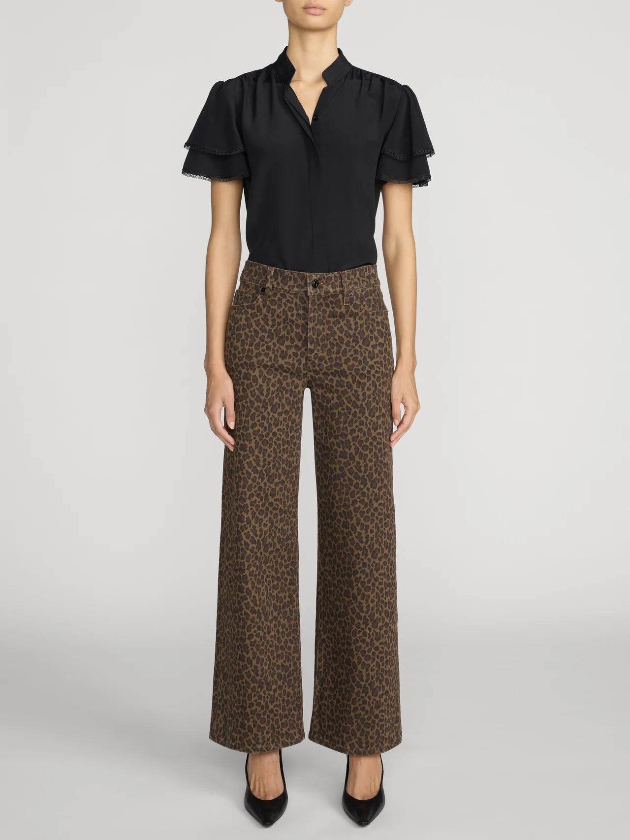 Silk Arcadia Top Black