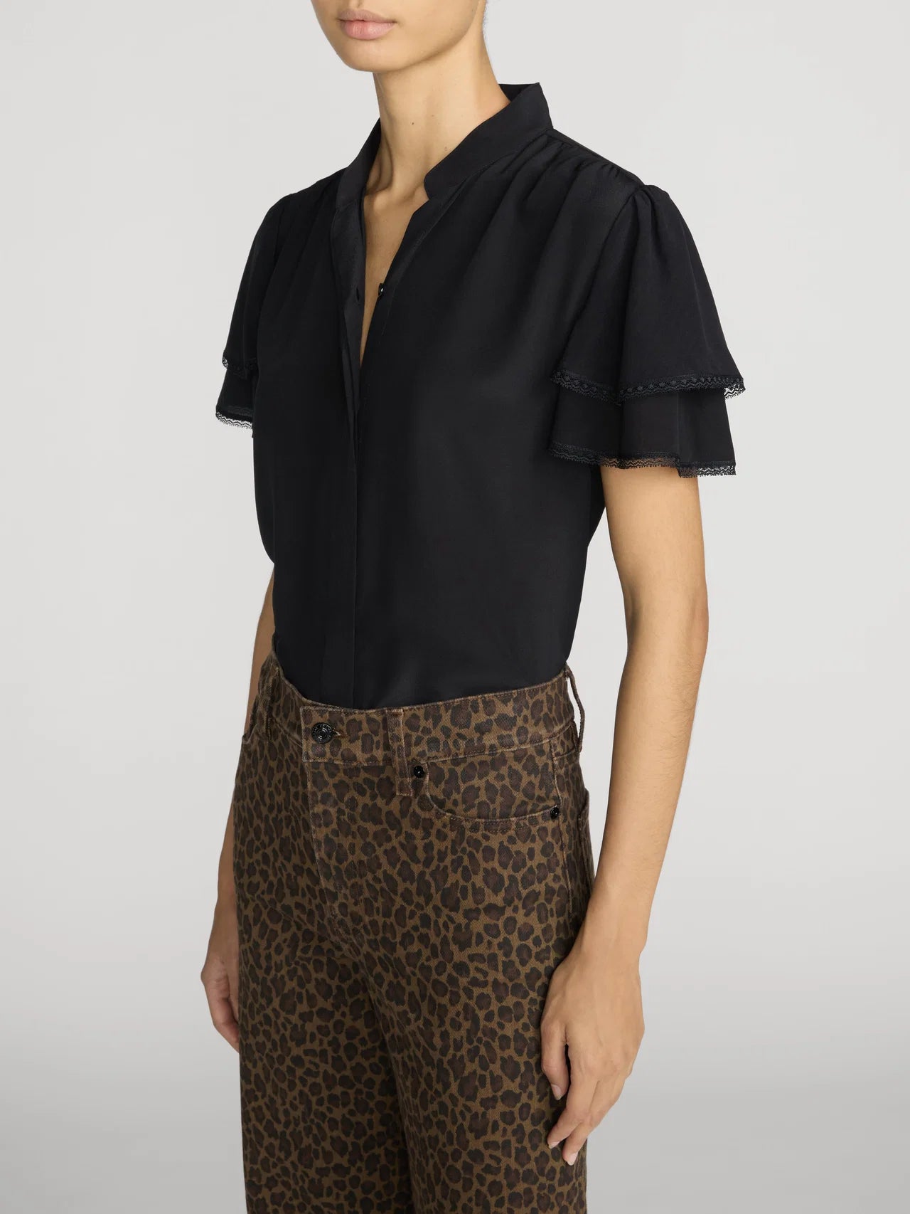 Silk Arcadia Top Black