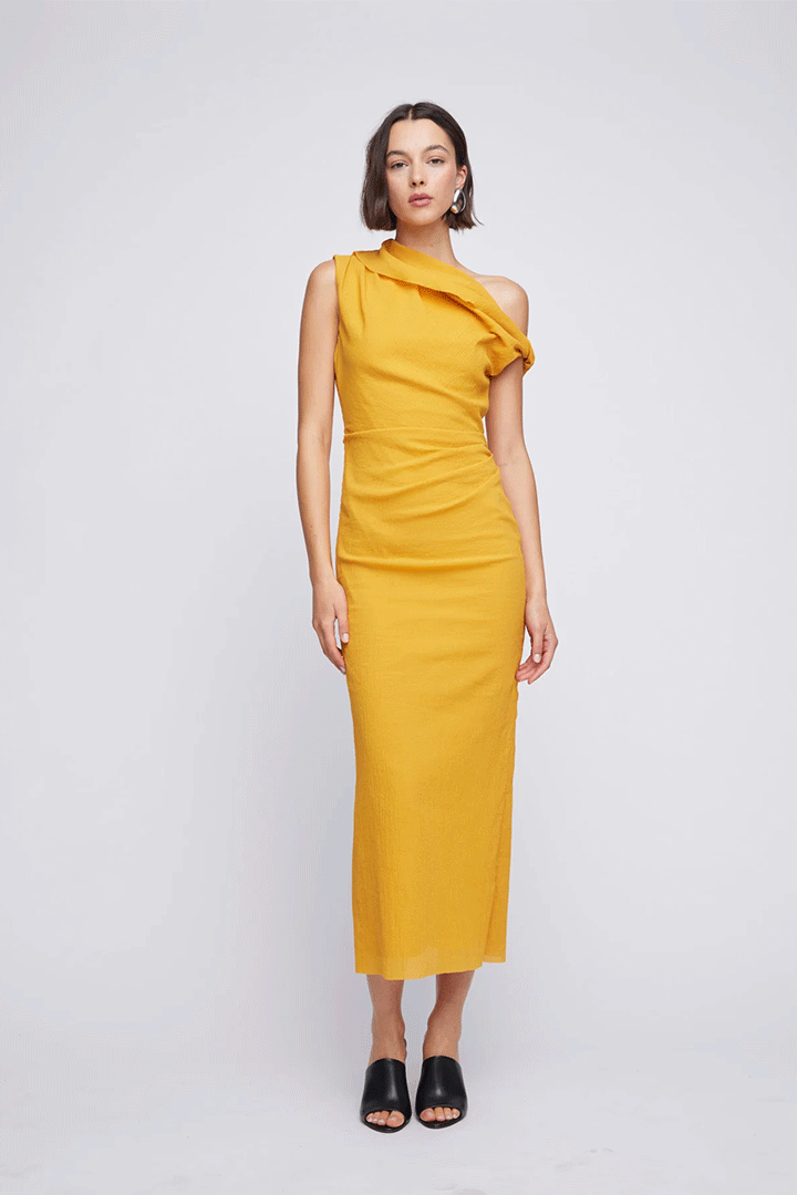 Eleni Dress Tumeric