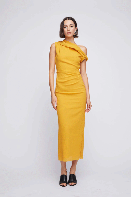 Eleni Dress Tumeric