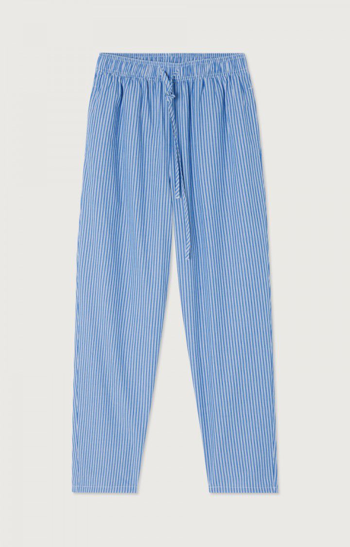 Women's Trousers Zatybay - Aqua Stripes