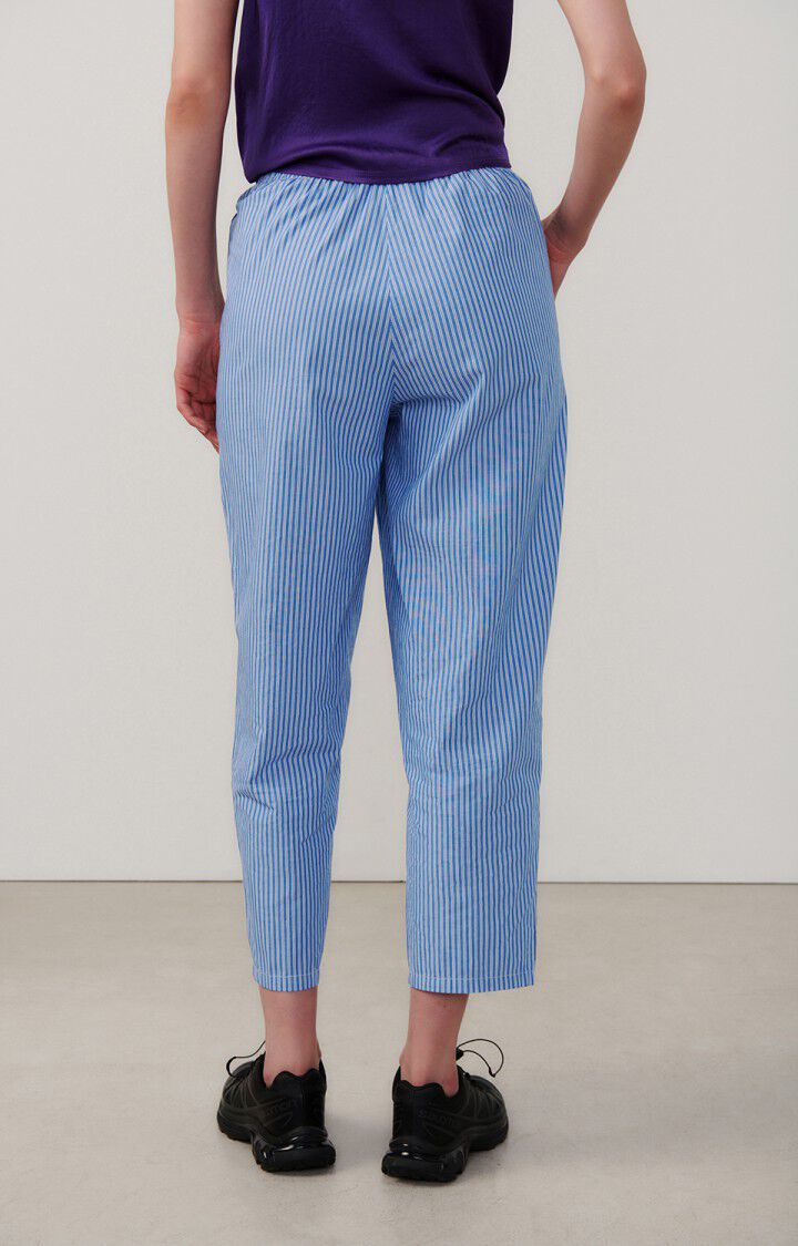 Women's Trousers Zatybay - Aqua Stripes