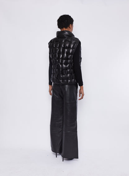 Woven Vest Black