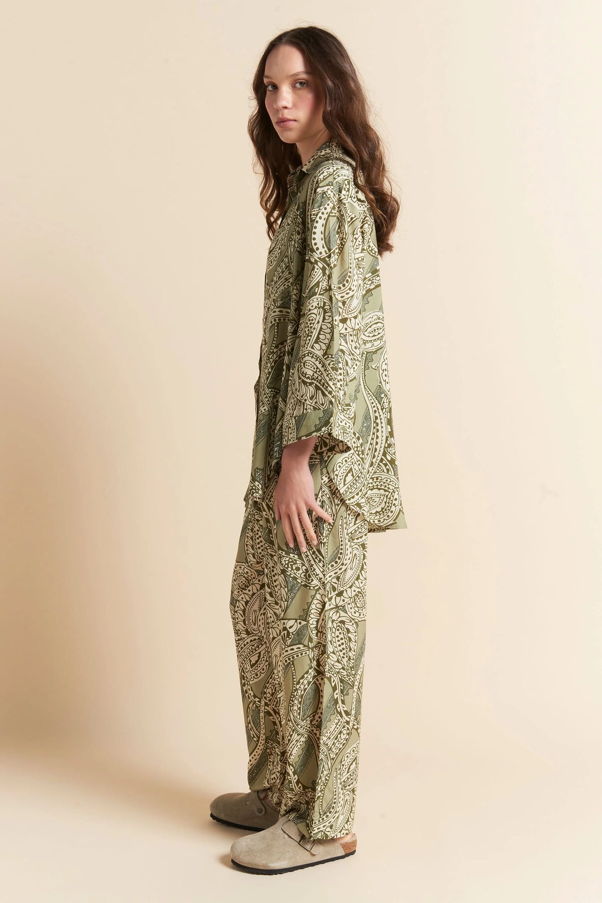 Karen Walker Ocean Paisley FL PJ Olive