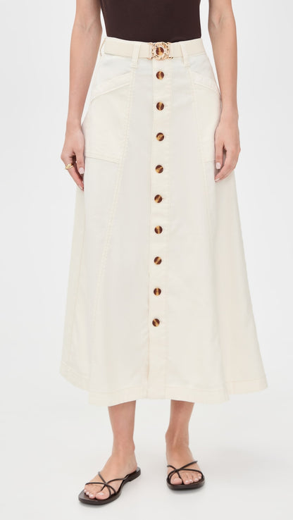 The Lila Skirt Gardenia