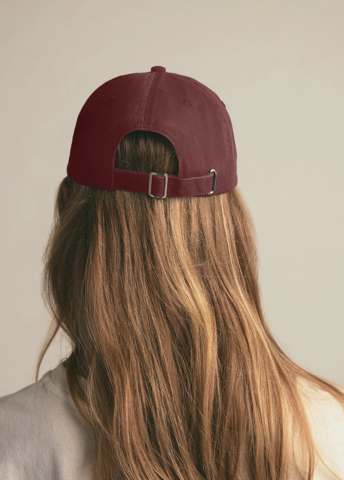 Classic Logo Baseball Hat Sangria