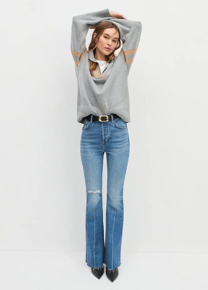 Skinny Jean Belt Black/Gold