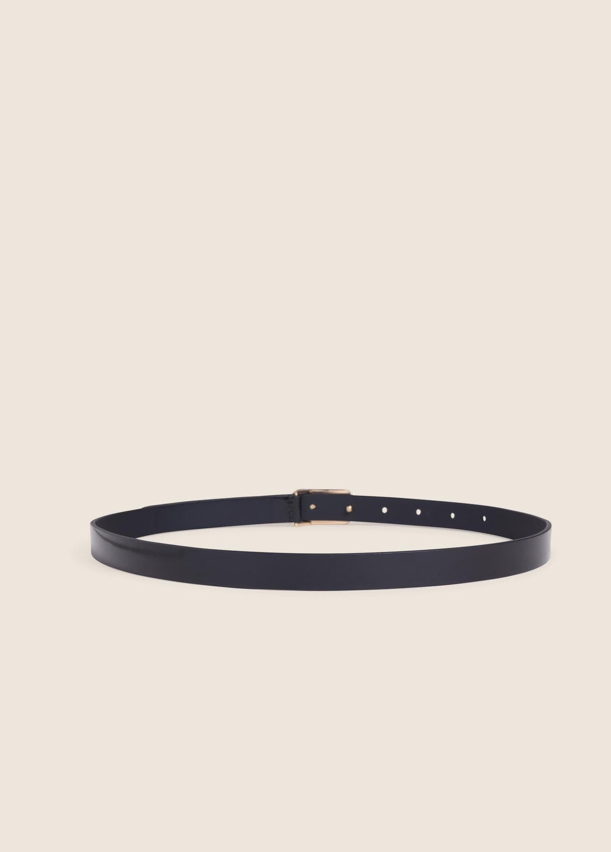 Cocktail Belt Black Antique Brass