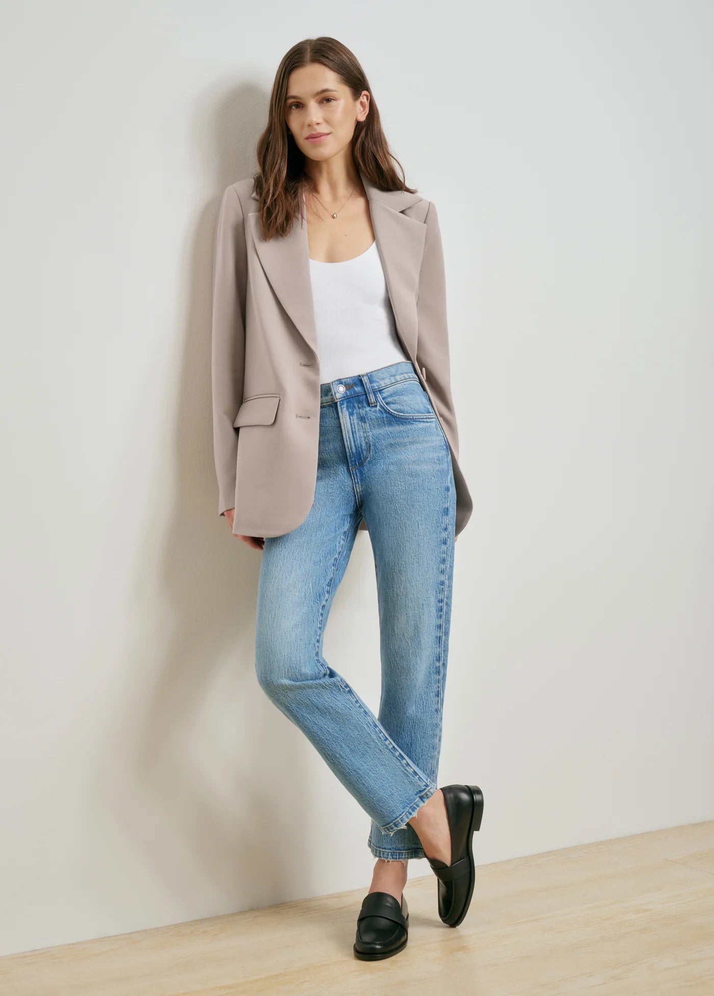 The Favorite Oversized Blazer Soft Taupe