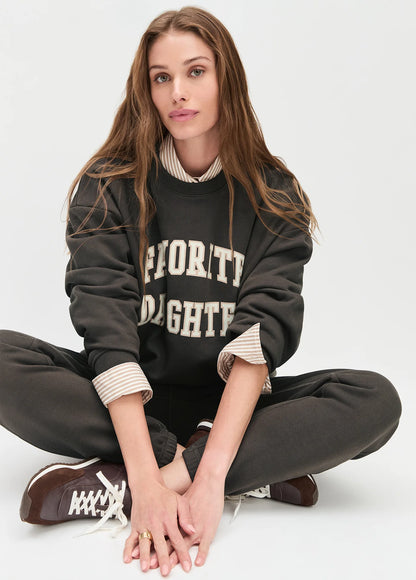 Collegiate Sweatshirt Coffee