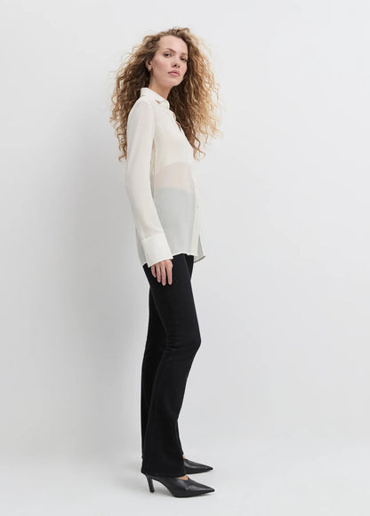 The Sheer Sophistication Top Ivory