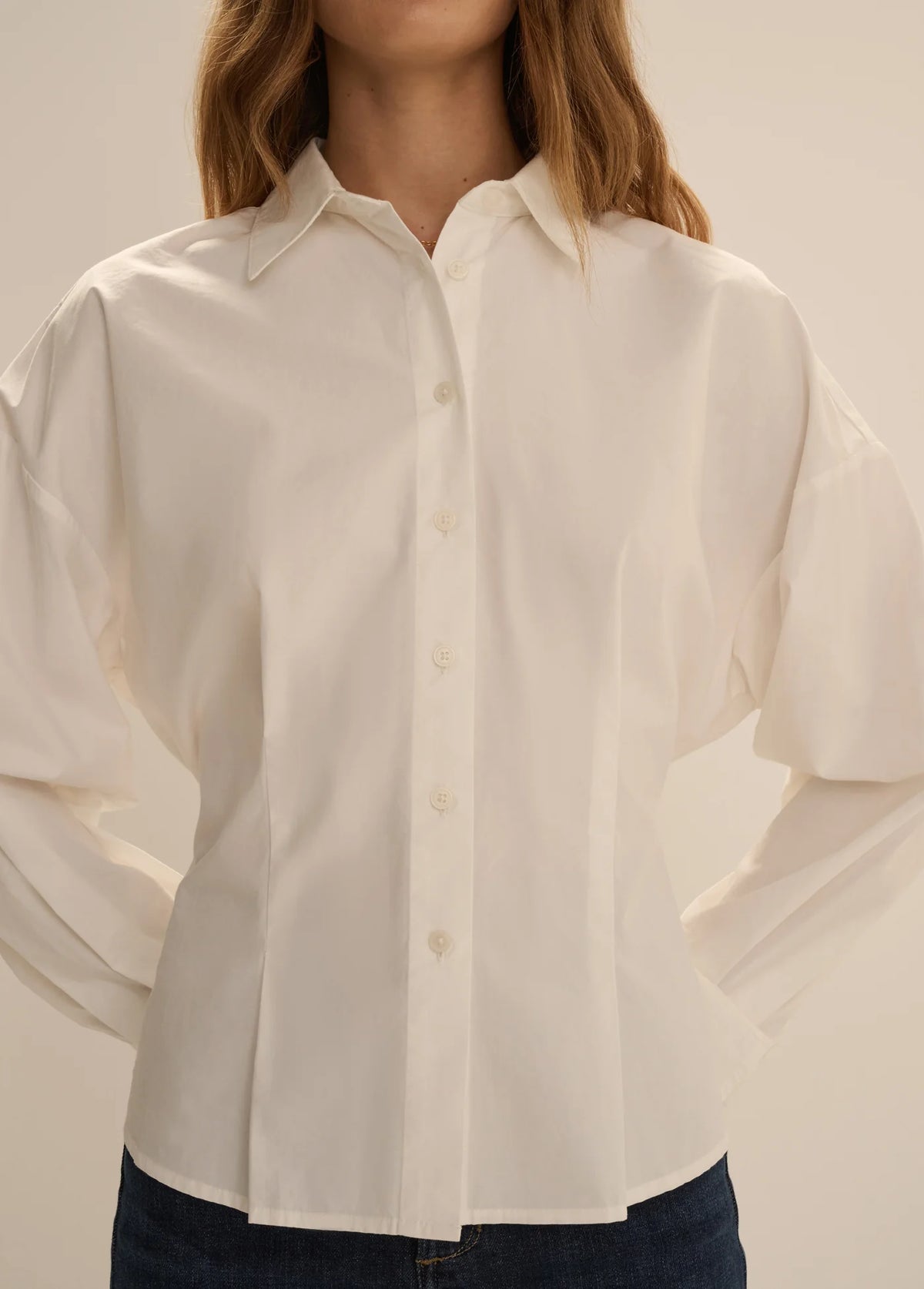 Back Story Shirt White