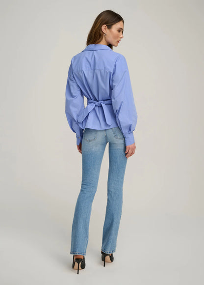 The Back Story Shirt Blue/White Stripe