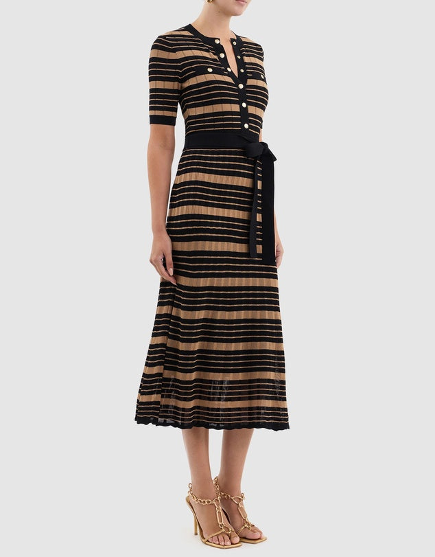 Rivoli Knit Midi Dress