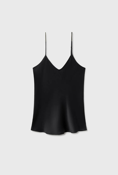 Bias Cut Cami - Black