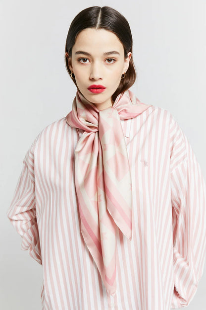 Monogram Classic Scarf Pink