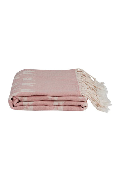 Monogram Turkish Towel - Pink