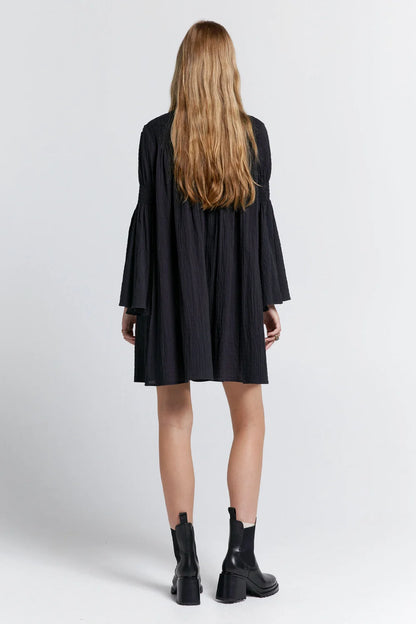 Suki Organic Cotton Dress - Black