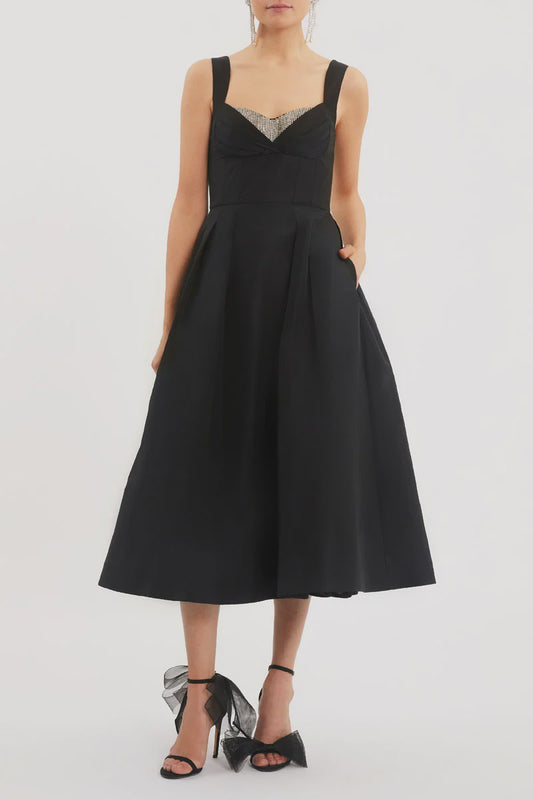 Homecoming Midi Black