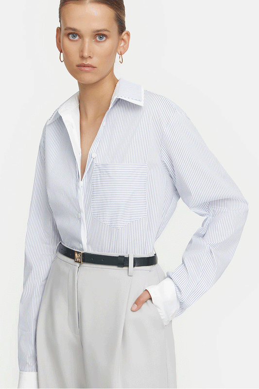 Moses Shirt Airborne Stripe