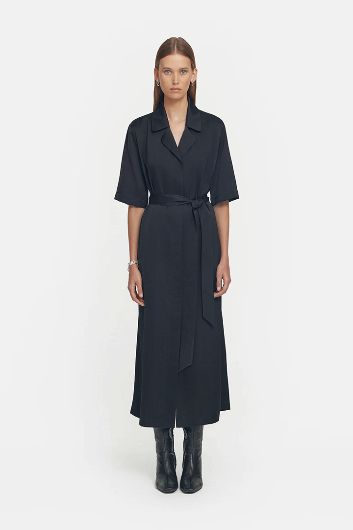 Juilliard Shirt Dress Black